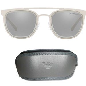 Emporio Armani Men's Mirror Lens Sunglasses